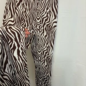 SOLD**Zebra Print Pants